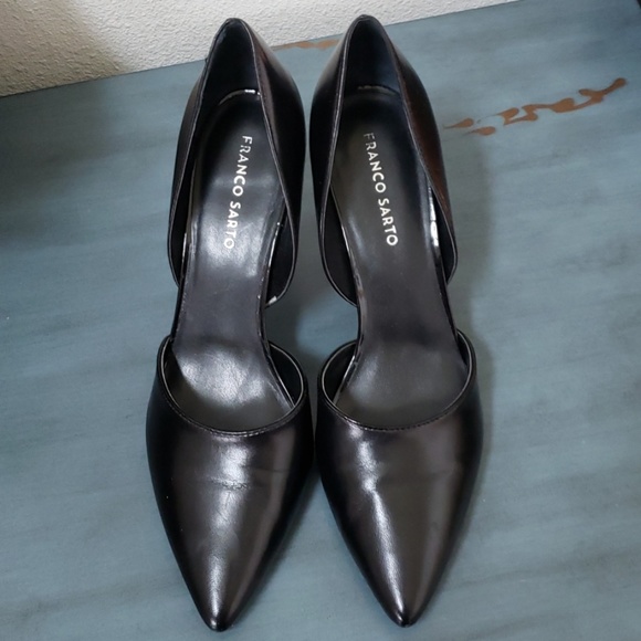 Franco Sarto "Arrow" black pumps D`Orasy - Picture 2 of 7